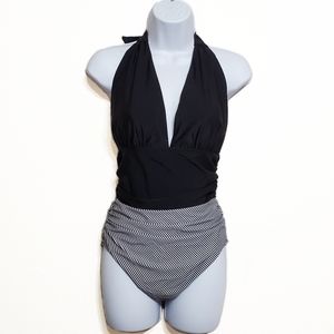 🌊 2/$15 Retro Halter One Piece Swimsuit